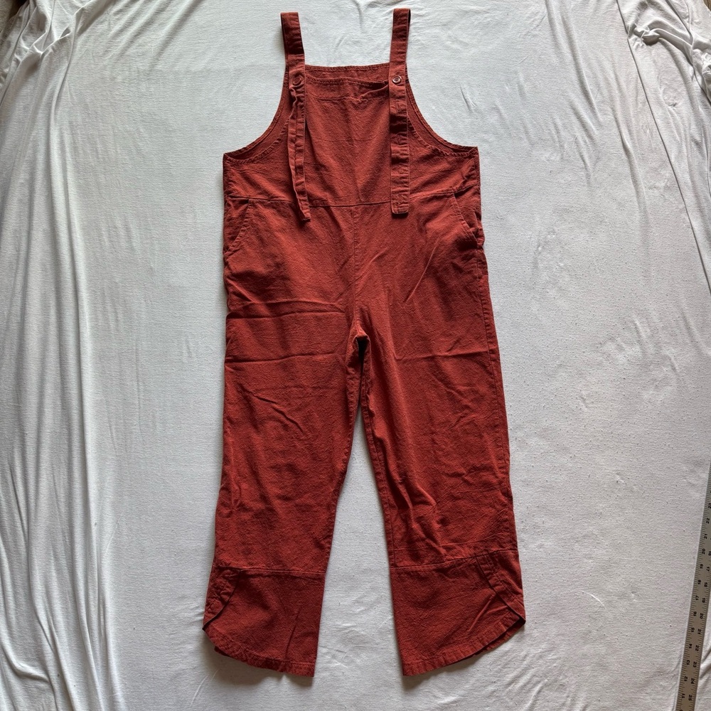 Rust Orange Women’s Overalls - Size S